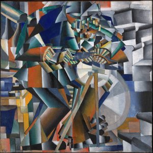 Tochil'schik Printsip Mel'kaniia by Kazimir Malevich Oil Painting