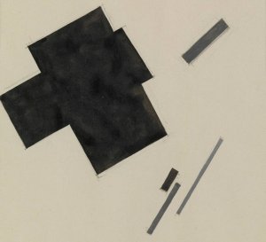 Untitled by Kazimir Malevich Oil Painting