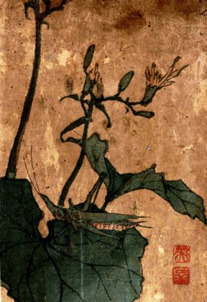 Batta by Keisai Eisen Oil Painting