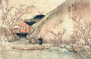 Uryo togen by Keisai Eisen Oil Painting