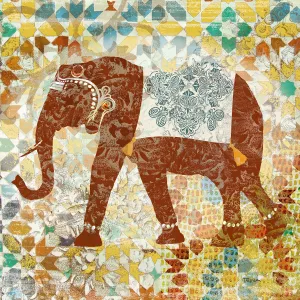 Bali Elephant by Kelly Donovan Oil Painting