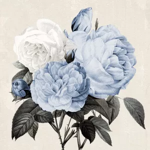 Blue Botanical Arrangement I by Kelly Donovan Oil Painting