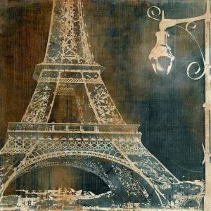 Nighttime Paris by Kelly Donovan Oil Painting