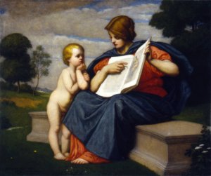 Book of Pictures by Kenyon Cox Oil Painting