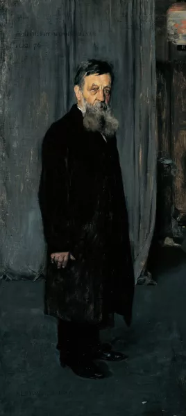 Henry L. Fry by Kenyon Cox Oil Painting