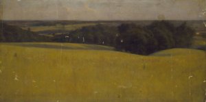 Lengthening Shadows by Kenyon Cox Oil Painting