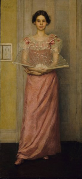 Louise Howland King by Kenyon Cox Oil Painting