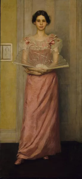 Louise Howland King by Kenyon Cox Oil Painting