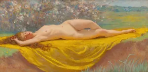 May by Kenyon Cox Oil Painting