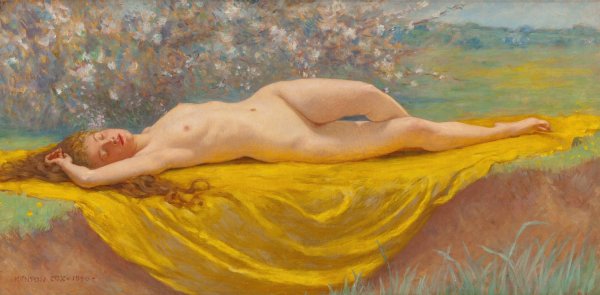 Main Product Photo of May  Painting by Kenyon Cox