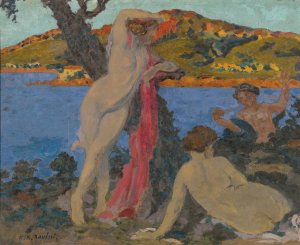 Ete En Mediterranee by Ker Xavier Roussel Oil Painting