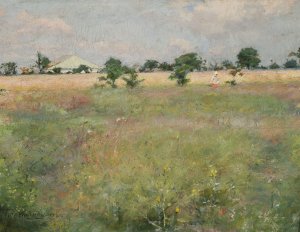 Landscape by Kiriak Kostandi Oil Painting