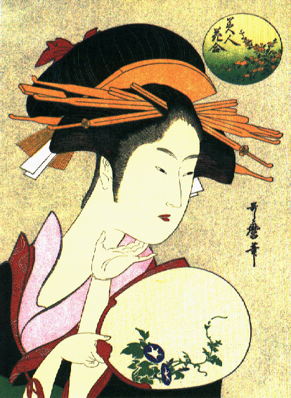 Main Product Photo of A Beauty Painting by Kitagawa Utamaro