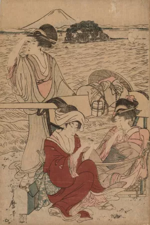 No Title by Kitagawa Utamaro Oil Painting