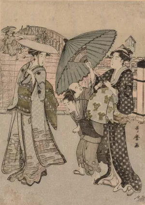 No Title by Kitagawa Utamaro Oil Painting