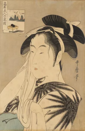 The Widow of Asahiya by Kitagawa Utamaro Oil Painting