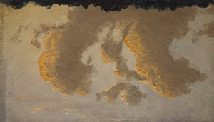 Cloud Study II by Knud Baade Oil Painting