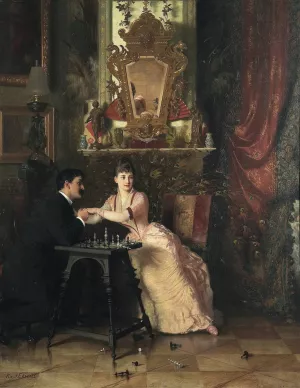 Proposal by Knut Ekwall Oil Painting
