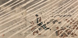 The Attack on, and Occupation of, Tianzhuangtai by Kobayashi Kiyochika Oil Painting
