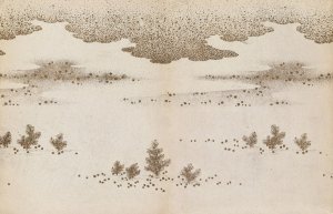 Nogaku zue, Pl.01 by Kogyo Tsukioka Oil Painting