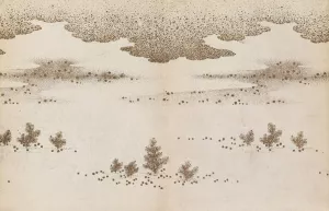 Nogaku zue, Pl.01 by Kogyo Tsukioka Oil Painting
