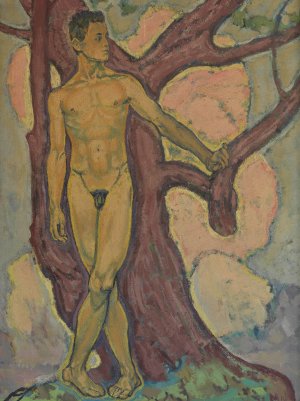 Allegorie Jungling by Koloman Moser Oil Painting