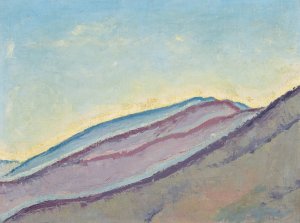 Berghange by Koloman Moser Oil Painting