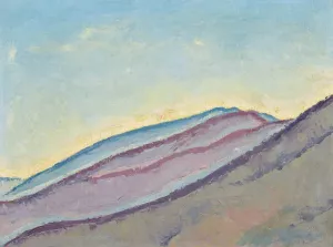 Berghange by Koloman Moser Oil Painting