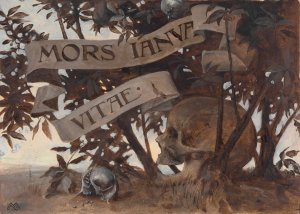 Mors Janua Vitae by Koloman Moser Oil Painting