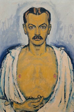 Selbstportrat by Koloman Moser Oil Painting
