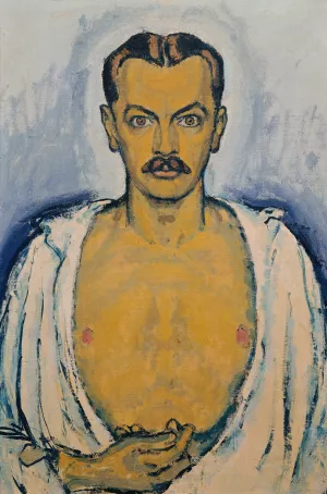 Selbstportrat by Koloman Moser Oil Painting