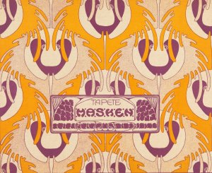 Tapete Masken by Koloman Moser Oil Painting