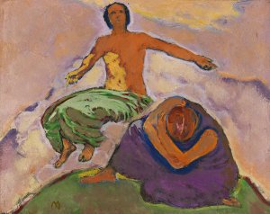 Trauer und Hoffnung by Koloman Moser Oil Painting