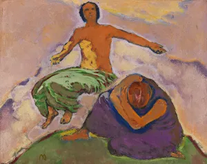 Trauer und Hoffnung by Koloman Moser Oil Painting
