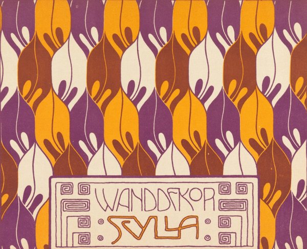 Wanddekor Scylla  by Koloman Moser - Hand-Painted Oil Painting Reproduction