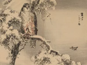Bairei gafu, Pl.24 by Kono Bairei Oil Painting