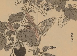 Bairei gafu, Pl.38 by Kono Bairei Oil Painting