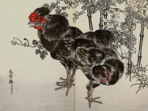 Bairei gafu, Pl.41 by Kono Bairei Oil Painting