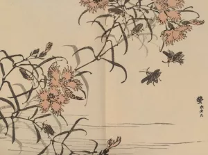 Bairei gafu, Pl.65 by Kono Bairei Oil Painting