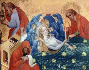 The Death of Mary by Konrad Von Soest Oil Painting