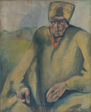 Agitator by Konstantin Bauer Oil Painting