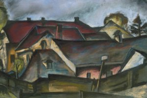 Kosicke strechy by Konstantin Bauer Oil Painting