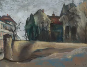 Motiv z KoSic by Konstantin Bauer Oil Painting