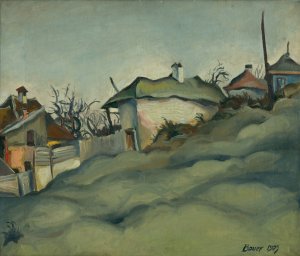 Periferia Kosic by Konstantin Bauer Oil Painting
