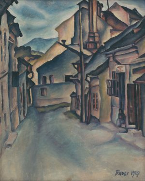 Ulicka by Konstantin Bauer Oil Painting