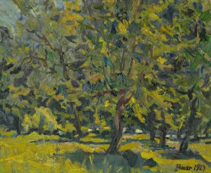 V parku Oil painting by Konstantin Bauer