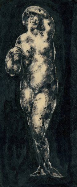 zensky akt by Konstantin Bauer Oil Painting