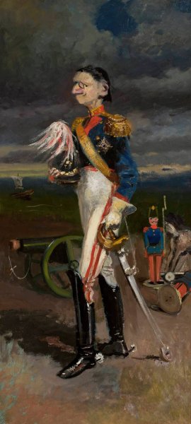 Main Product Photo of Caricature of Jan Wasilewski  Painting by Konstanty Gorski