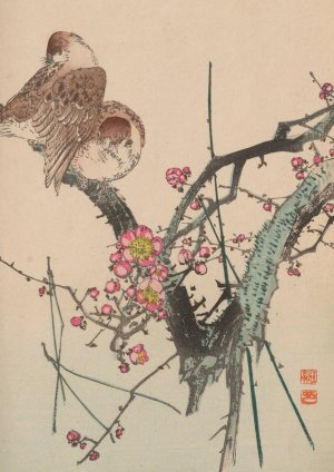 Kacho gafu, Pl.05 by Kotei Fukui Oil Painting