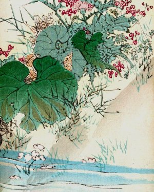 Kacho gafu, Pl.07 by Kotei Fukui Oil Painting